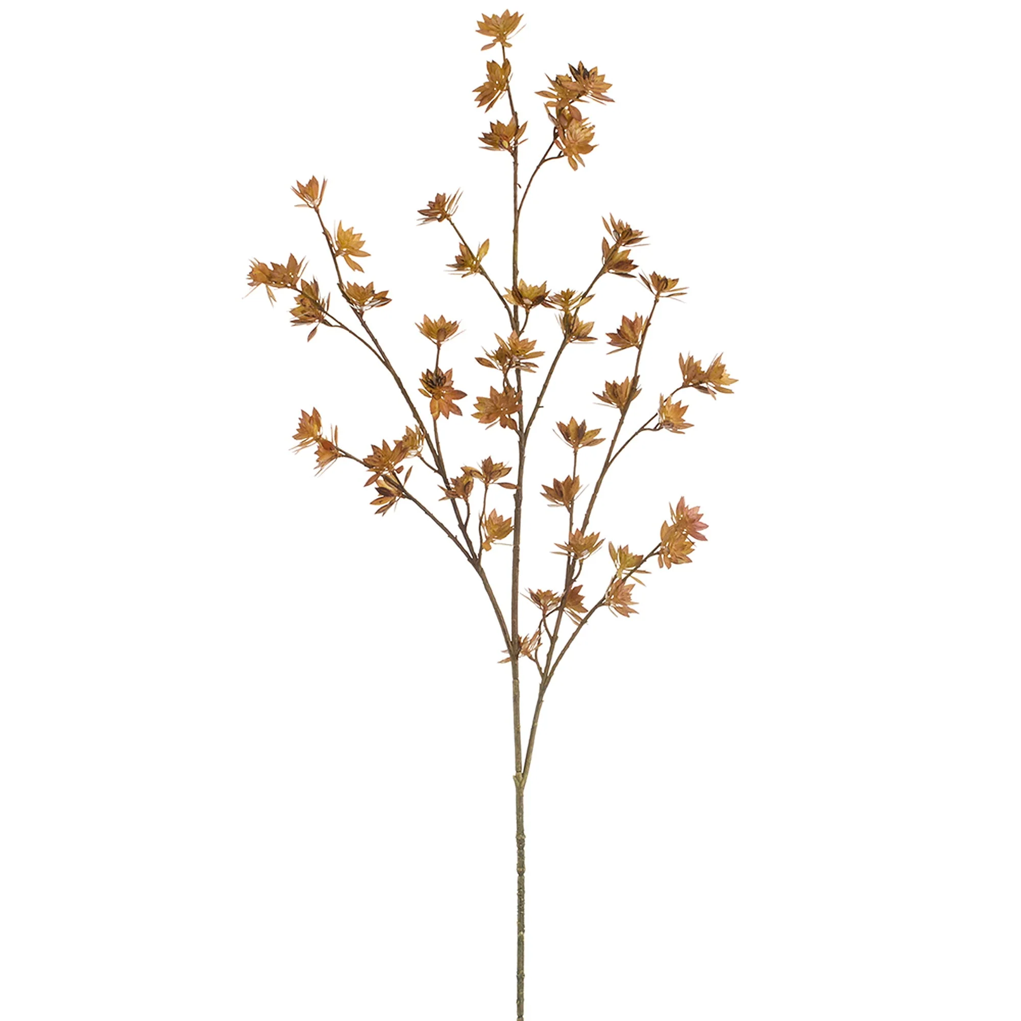 42" Artificial Flowering Pod Stem -Brown (Pack of 12)