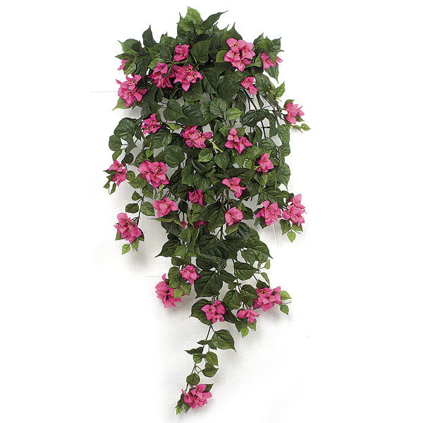 42" Bougainvillea Silk Hanging Flower Bush -Beauty (Pack of 4)