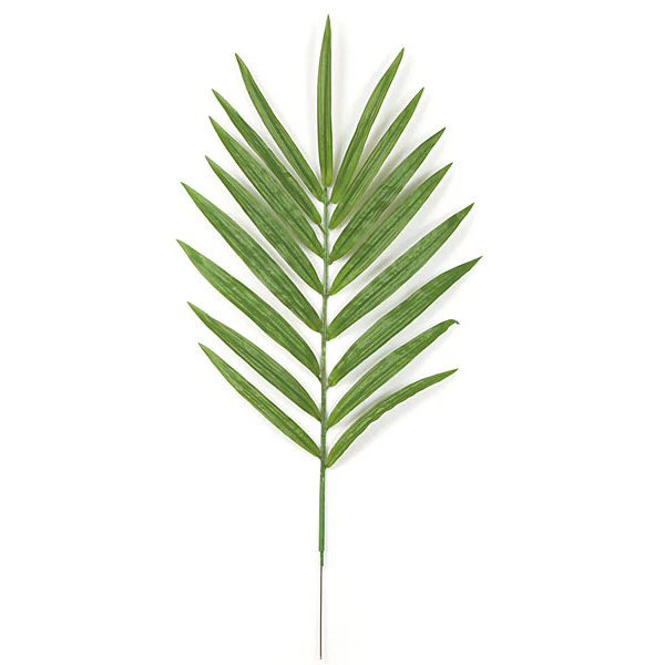 42" IFR Silk Kentia Palm Branch Stem -Green (Pack of 12)