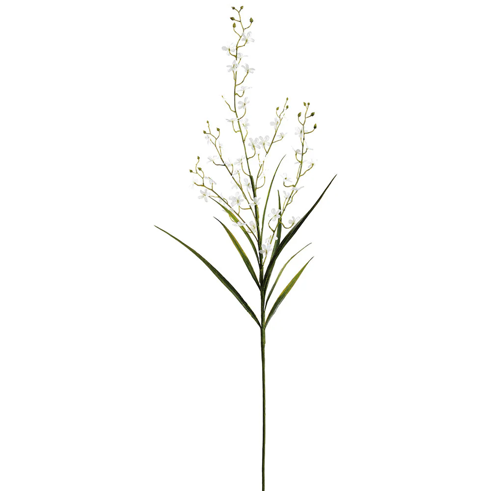 42" Mini Daisy Silk Flower Stem -White (Pack of 12)
