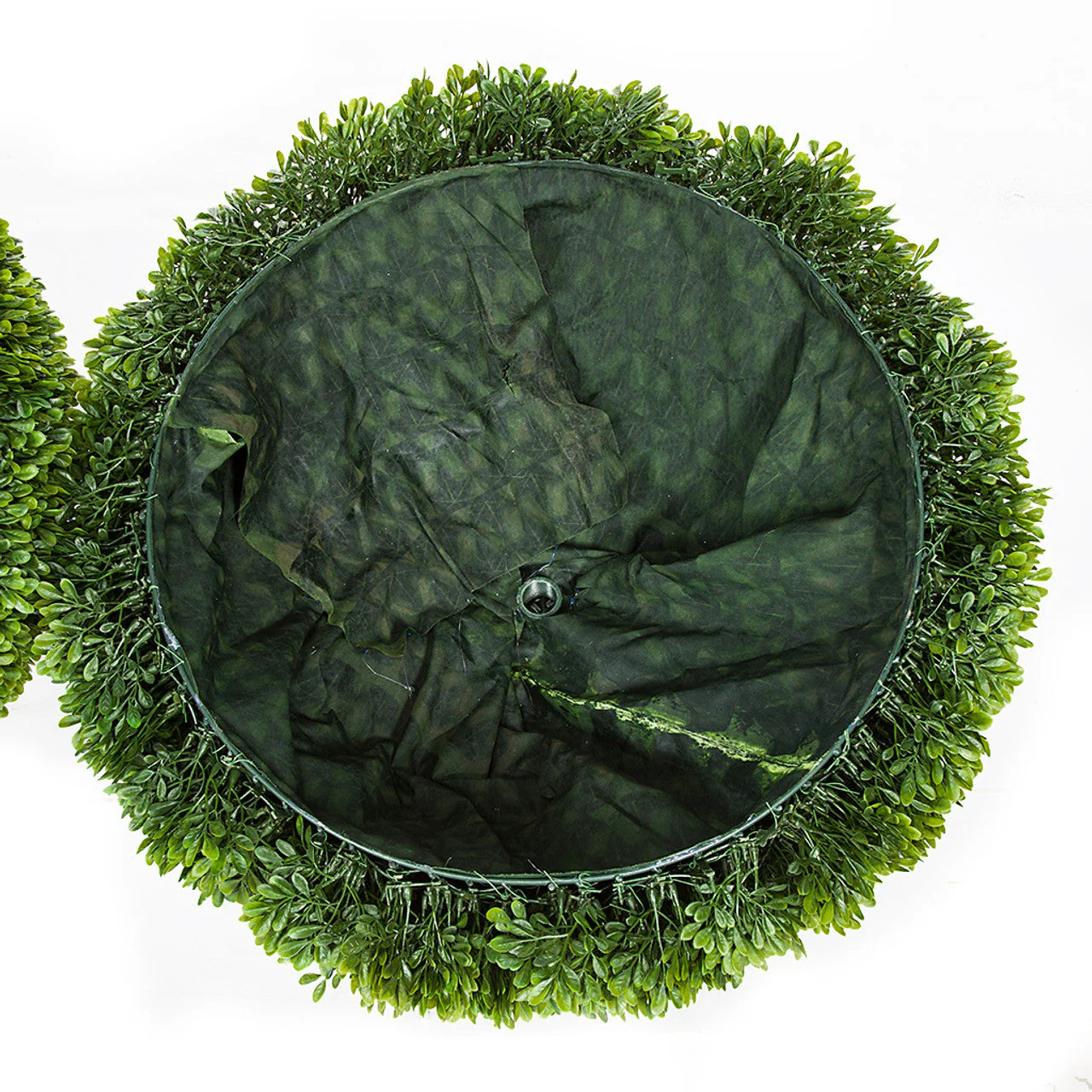 42" Outdoor UV-Proof Artificial Japanese Boxwood Ball-Shaped Topiary -Green - Image 2