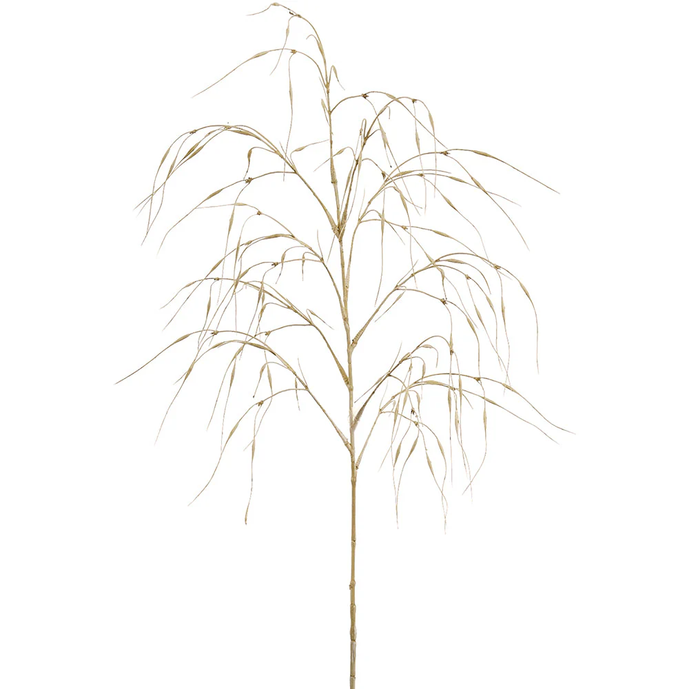 43" Needle Grass Artificial Stem -Beige (Pack of 12)