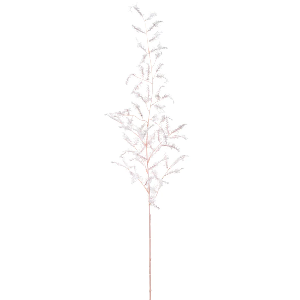 44" Lace Italian Ruscus Leaf Silk Stem -Pink (Pack of 12)