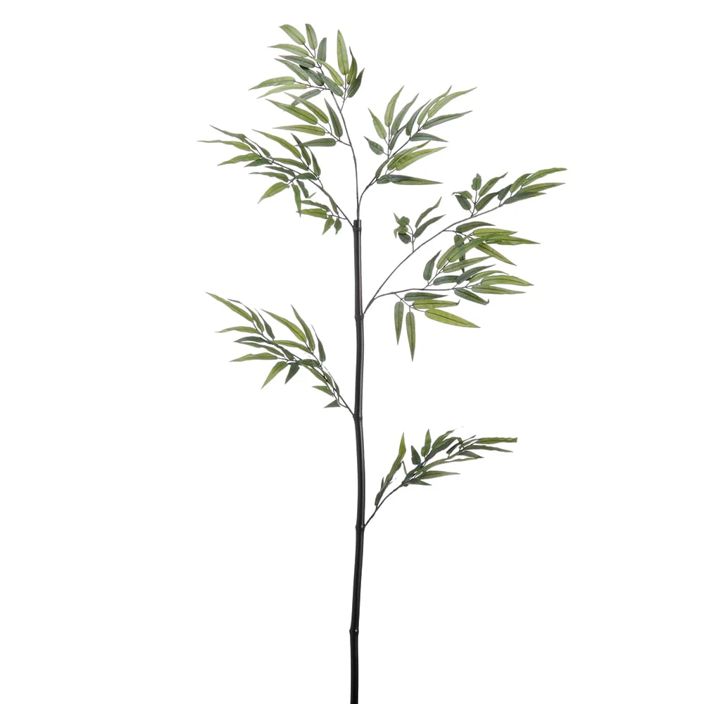 44" Silk Black Bamboo Stem -Green (Pack of 48)