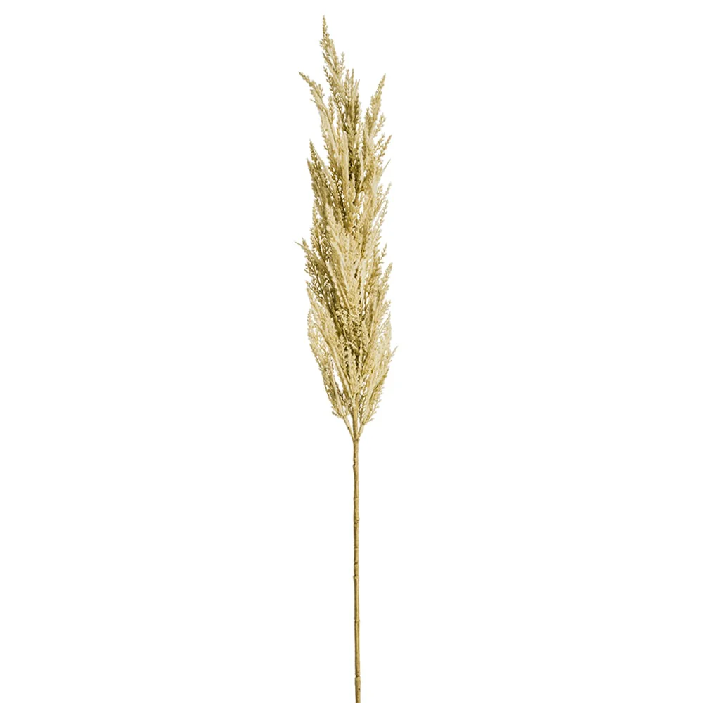 46" Artificial Pampas Grass Stem -Cream (Pack of 6)