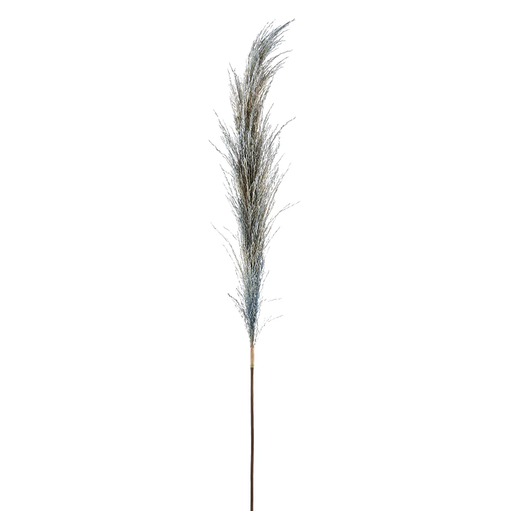 46" Artificial Pampas Grass Stem -Gray (Pack of 12)