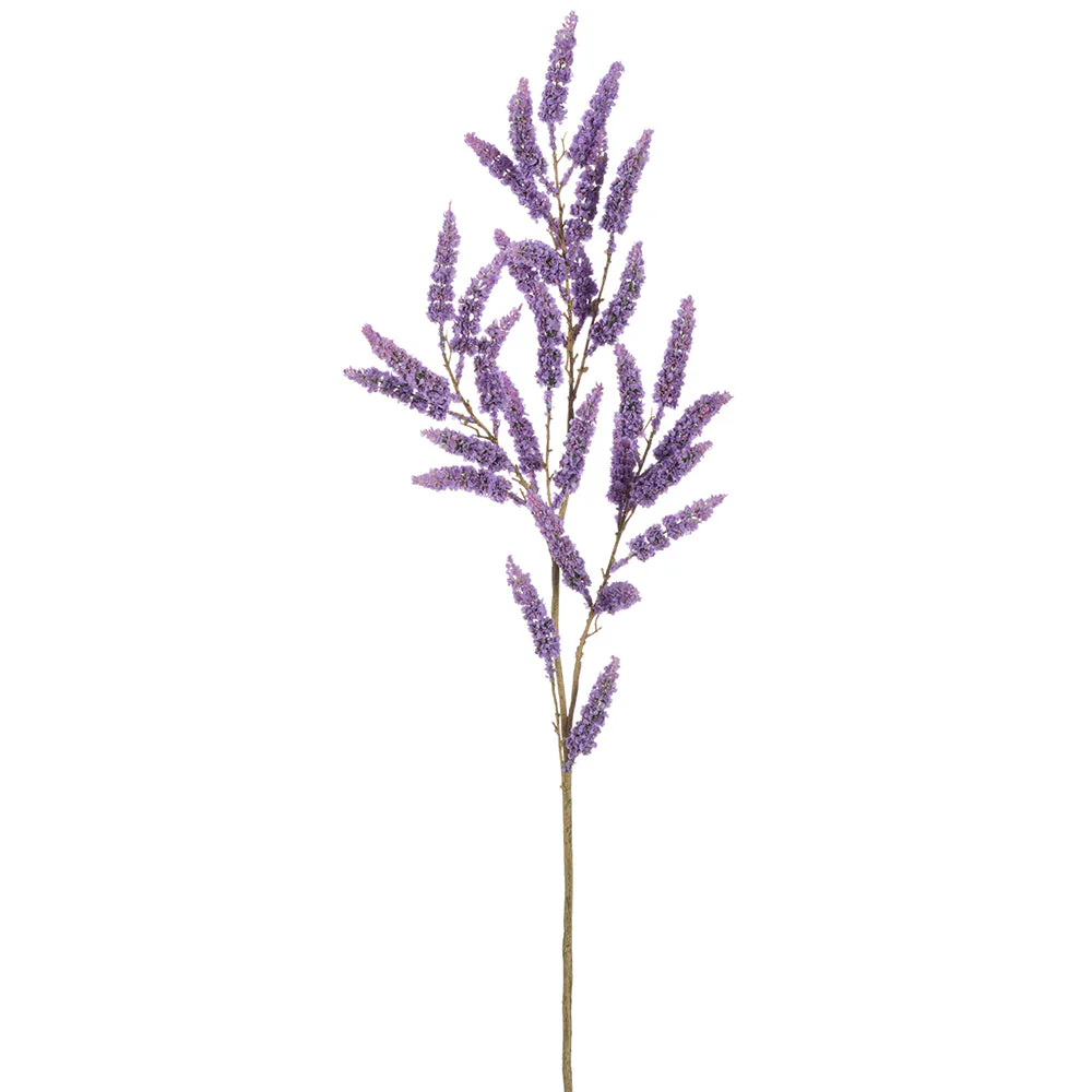 46" Veronica Artificial Flower Stem -Lavender/Purple (Pack of 6)