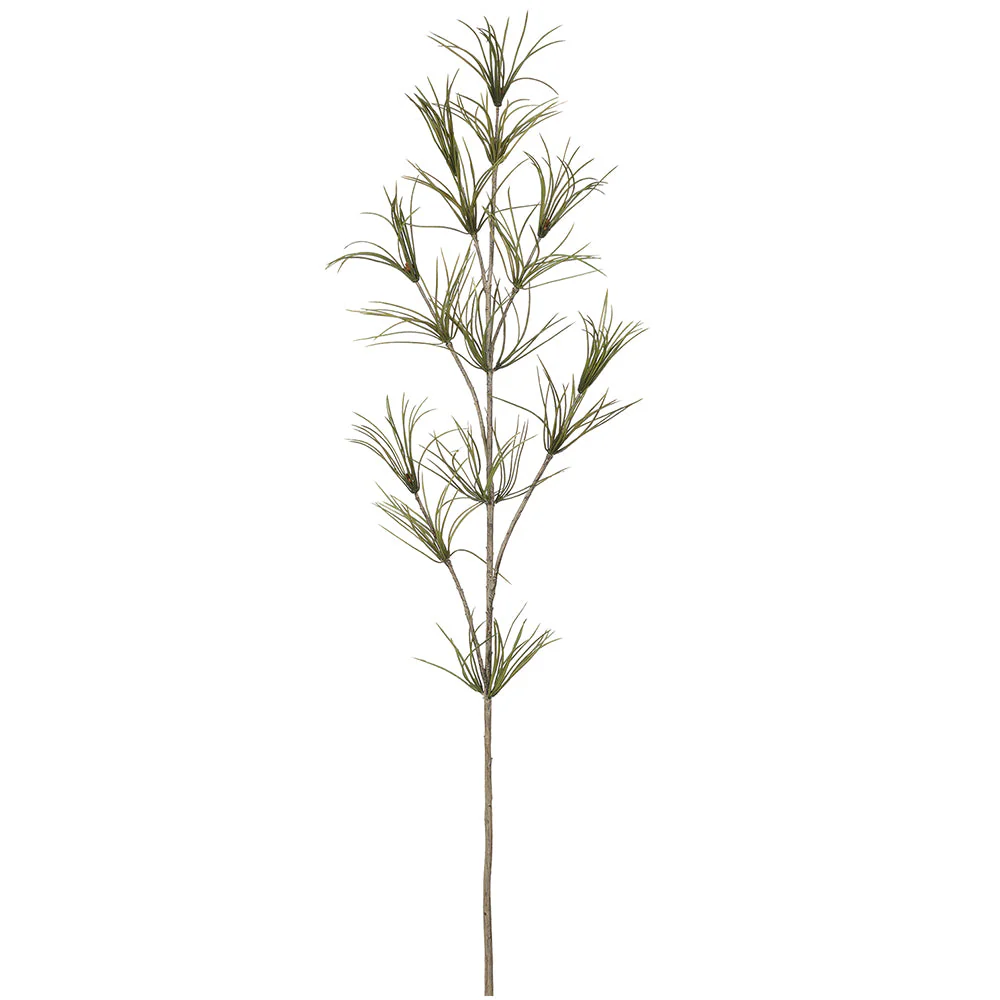 48" Artificial Eastern White Pine Stem -Green (Pack of 6)