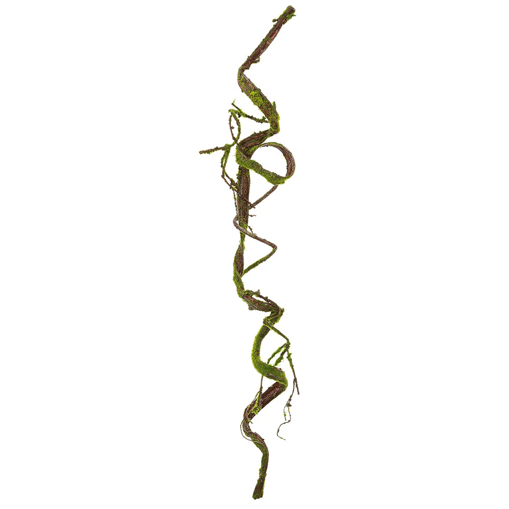 48" Artificial Moss Vine Branch -Green (Pack of 6)