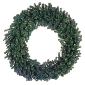 48" Artificial Windsor Pine Wreath -Green (Pack of 2)