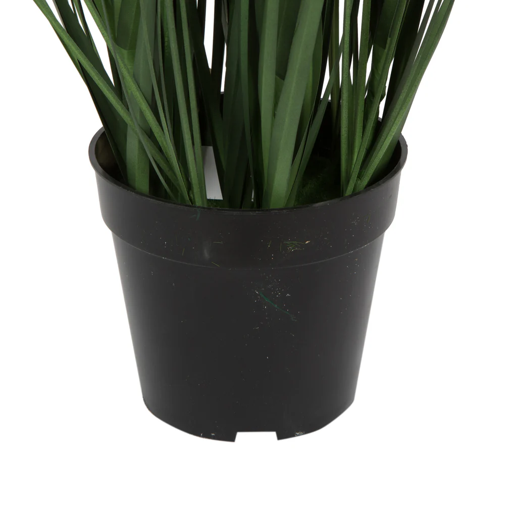 48" IFR PVC Brushed Grass Artificial Plant w/Pot -Green - Image 4