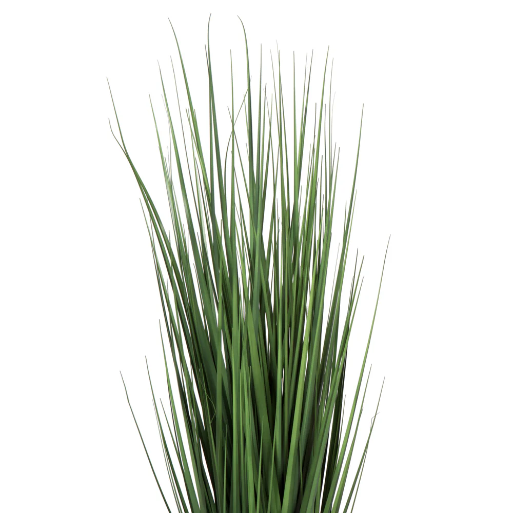 48" IFR PVC Extra Full Grass Artificial Plant w/Pot -Green - Image 2
