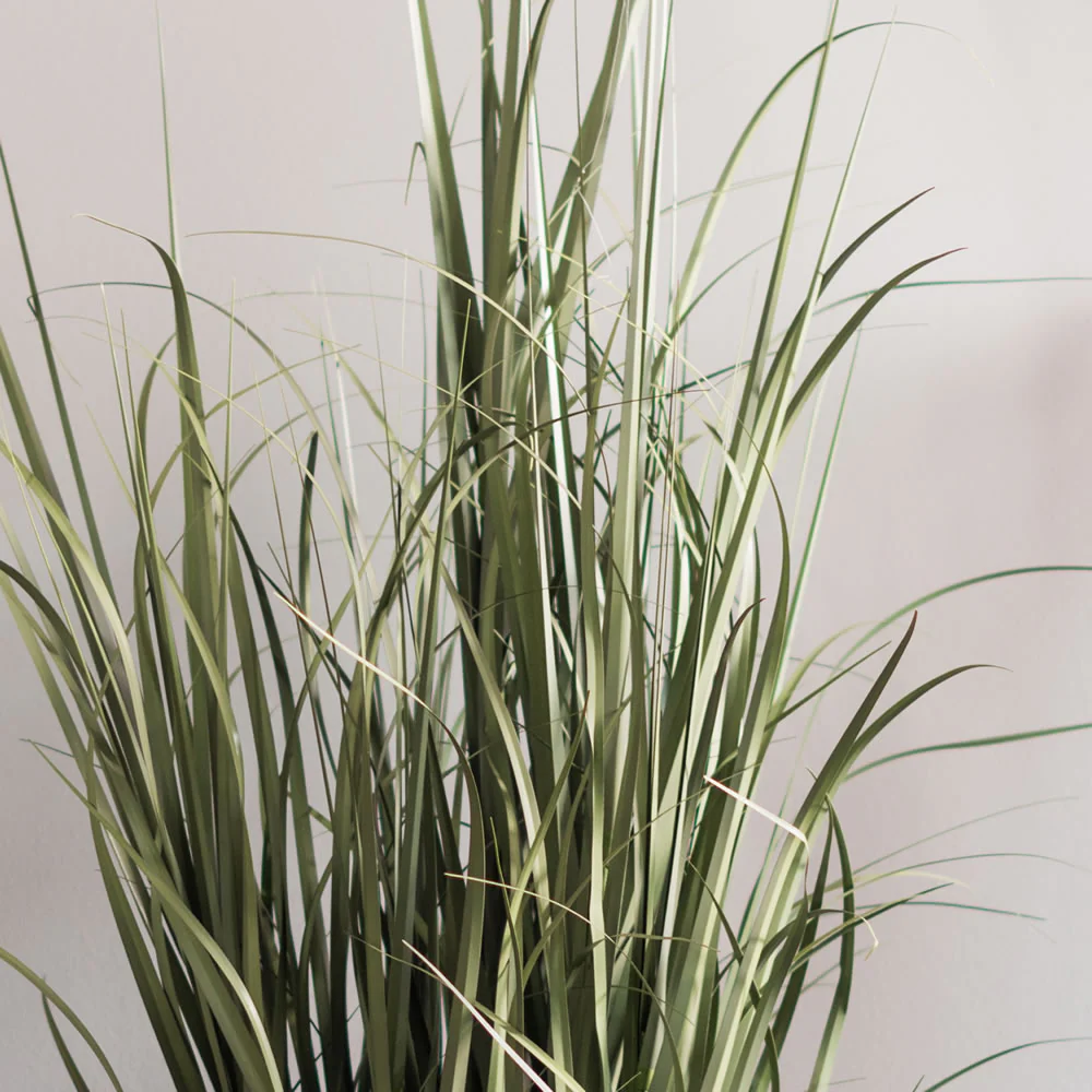 48" IFR PVC Ryegrass Artificial Plant w/Pot -Green - Image 2