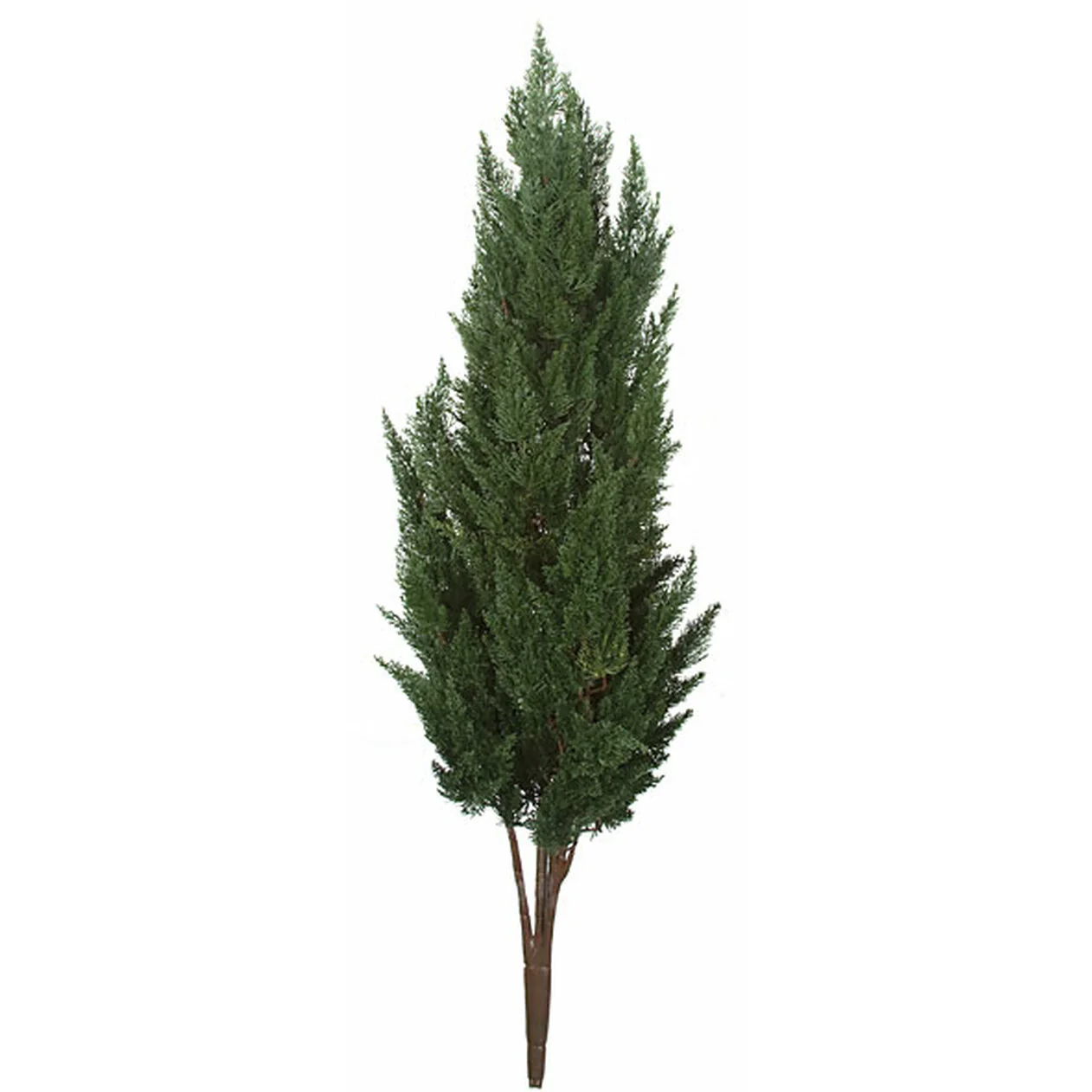 4'8" Outdoor UV-Proof Artificial Cypress Cone-Shaped Topiary Tree -Green