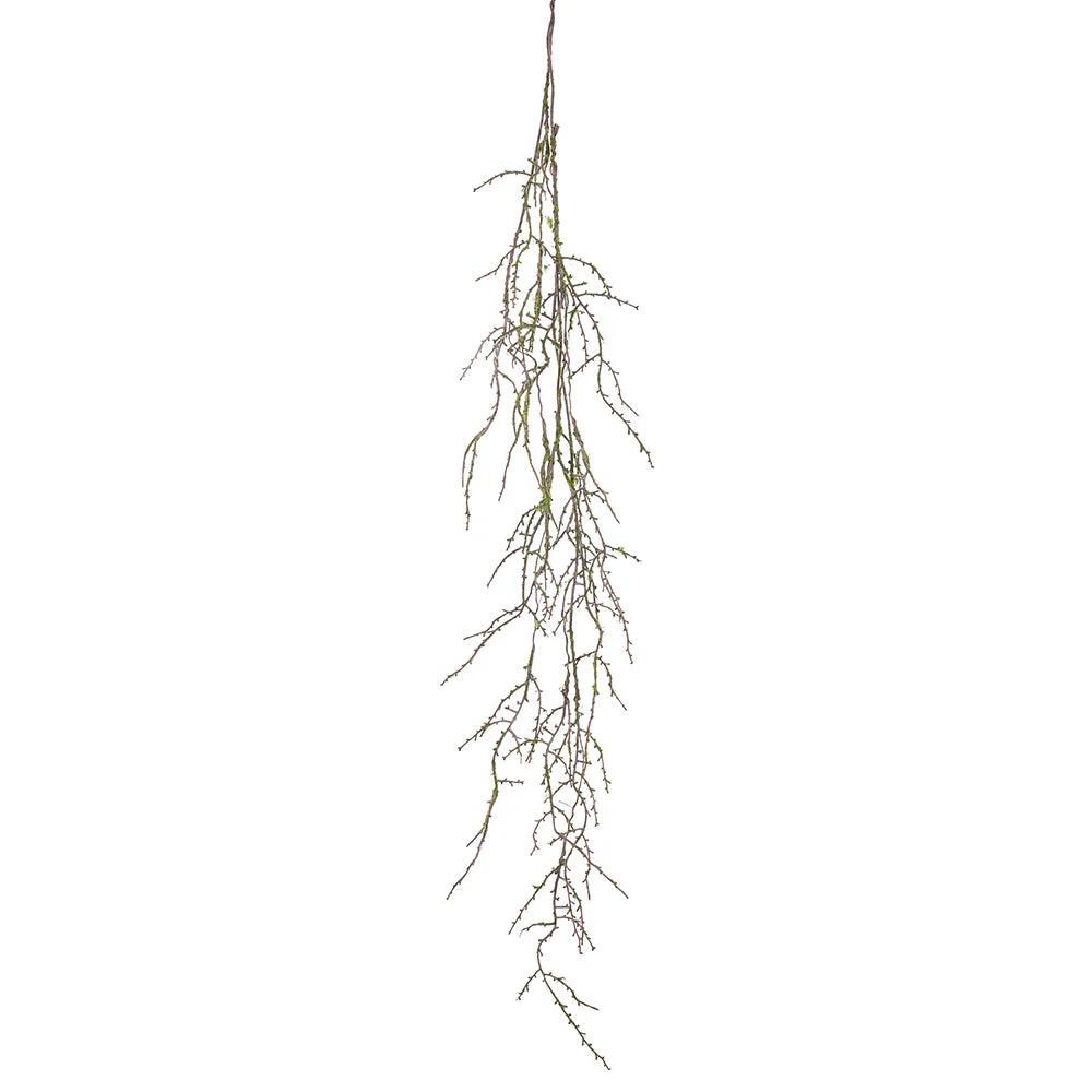 4'9" Moss Artificial Vine Garland -Green (Pack of 12)