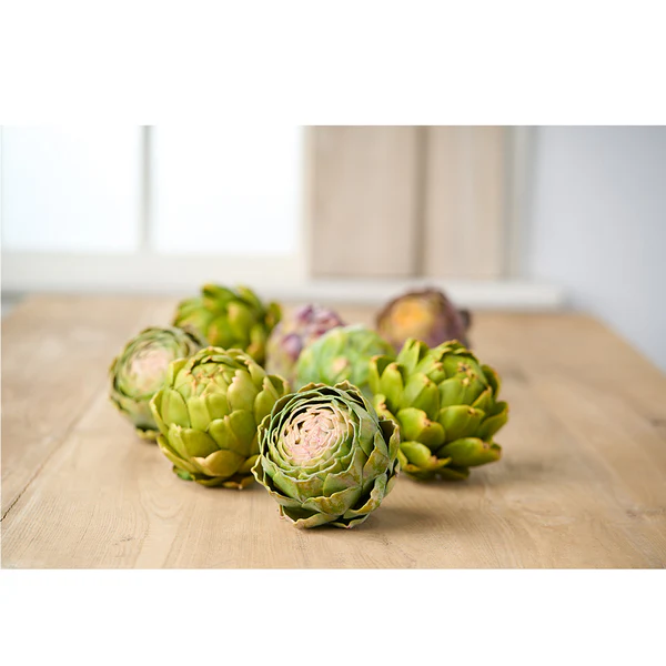 4"Lx3.5"W Artificial Cut Artichoke -2 Tone Green (Pack of 12) - Image 2