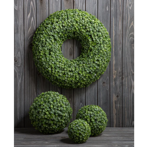 5.5" Real Touch Artificial Sedum Succulent Ball-Shaped Topiary -Green (Pack of 6) - Image 2