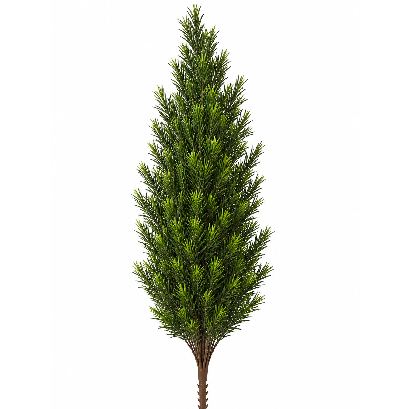5' Custom-Made Outdoor UV-Proof Artificial Podocarpus Plant -2 Tone Green