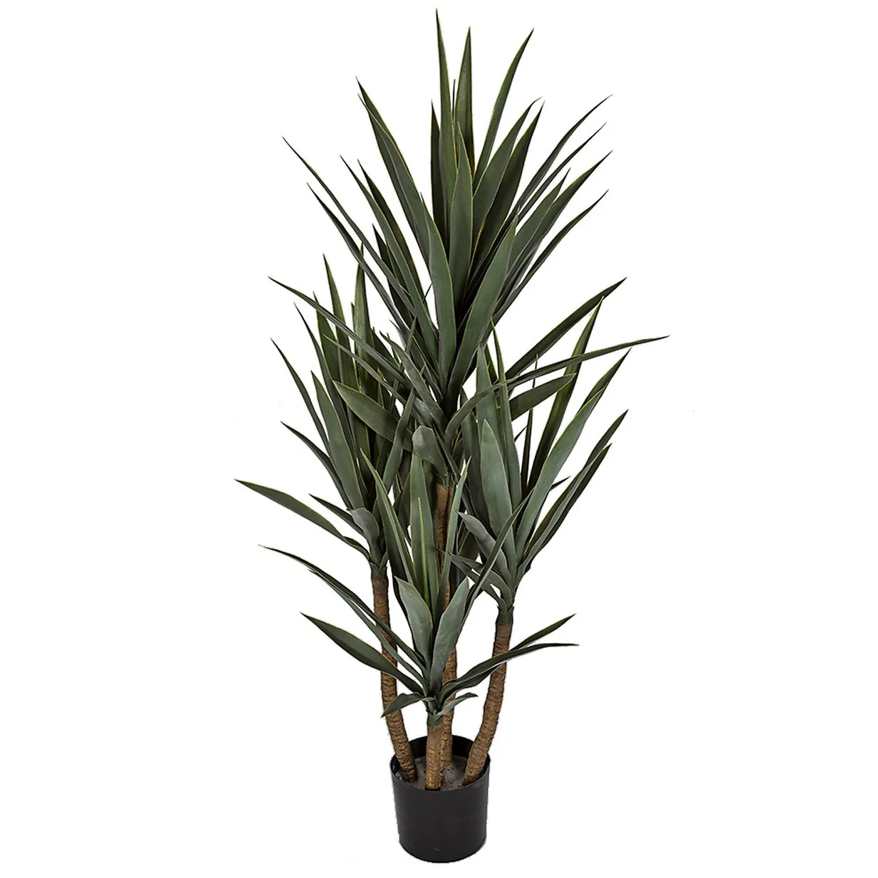 5' Foam Yucca Artificial Tree w/Pot -Green