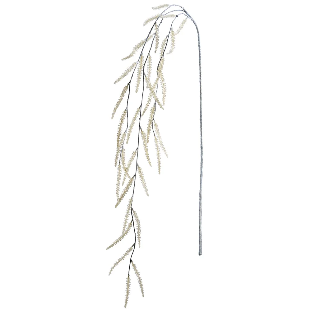 50" Artificial Moudry Grass Stem -Cream (Pack of 12)