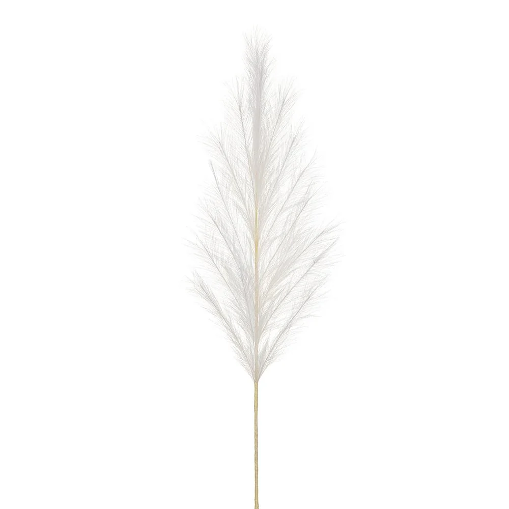 50" Artificial Pampas Grass Stem, Battery LED Pre-Lit -Cream (Pack of 12) - Image 3