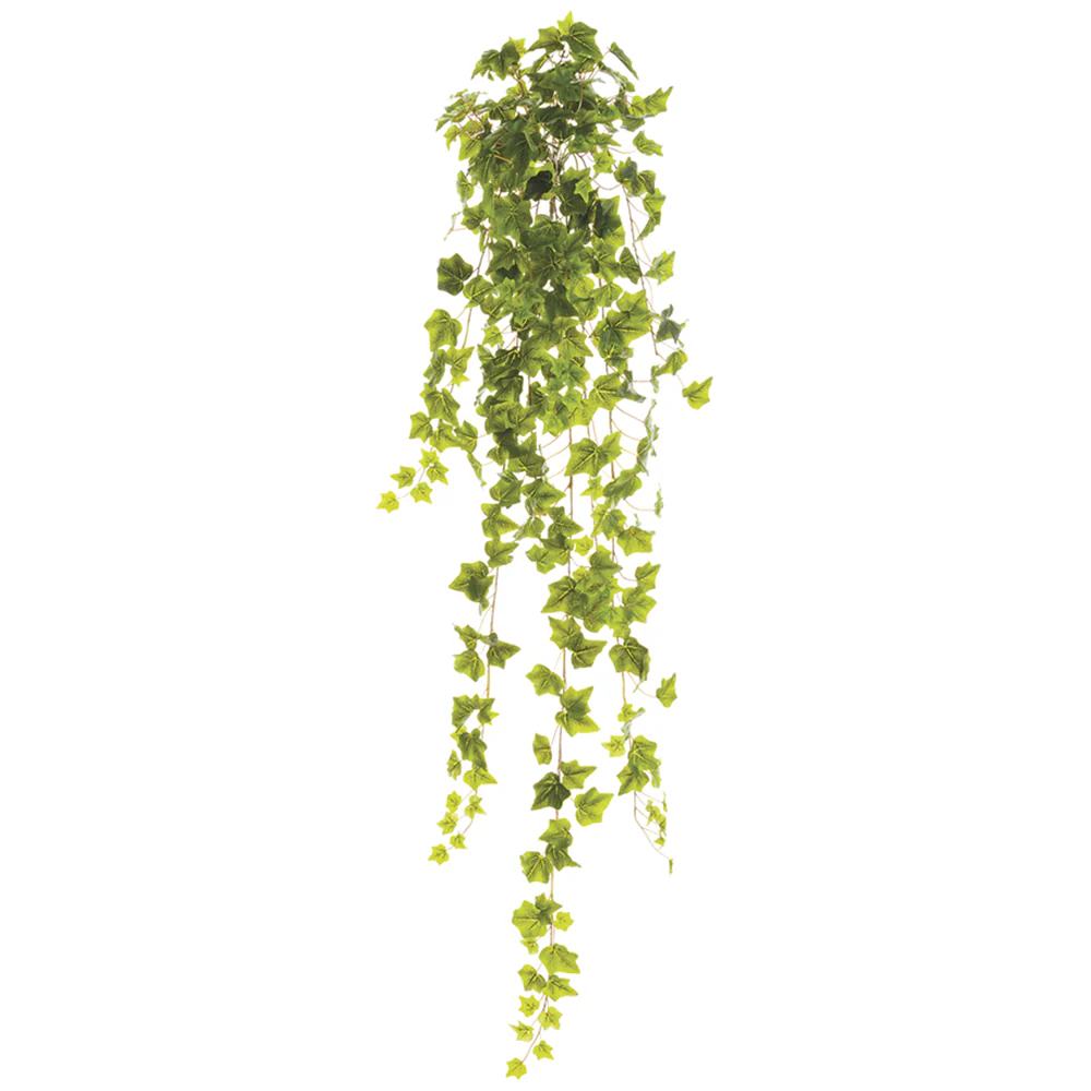 50" English Ivy Silk Hanging Plant -303 Leaves -Green (Pack of 4)