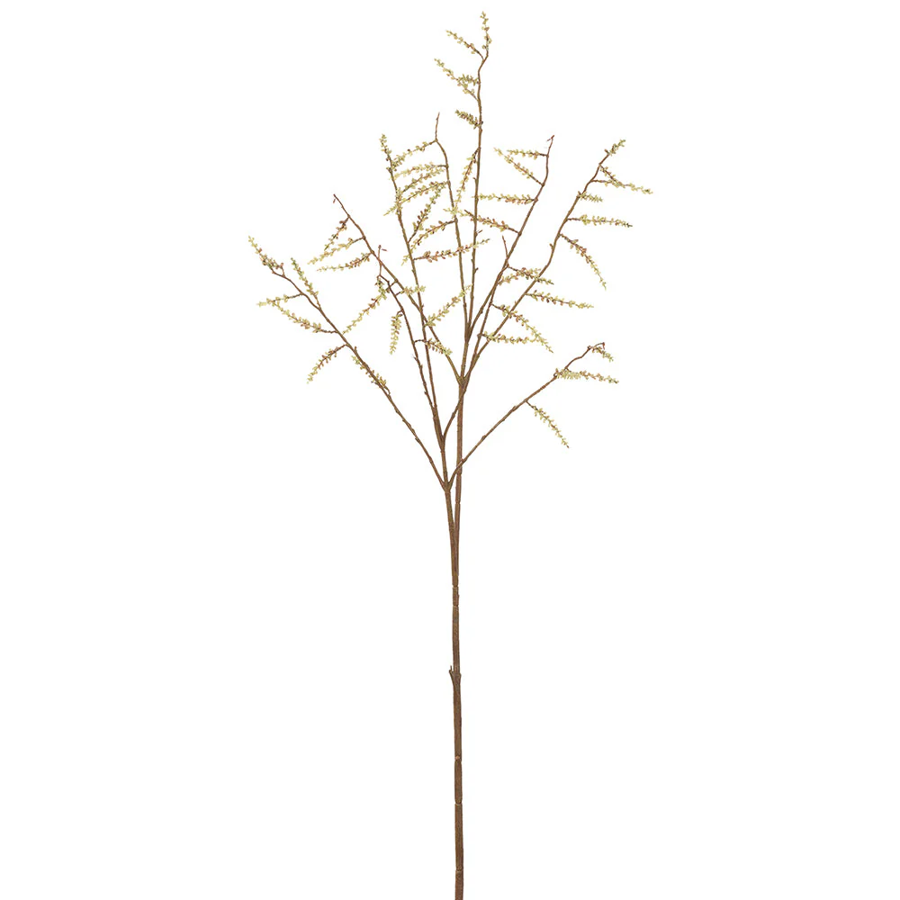 51" Catkin Artificial Flower Stem -Green/Brown (Pack of 12)