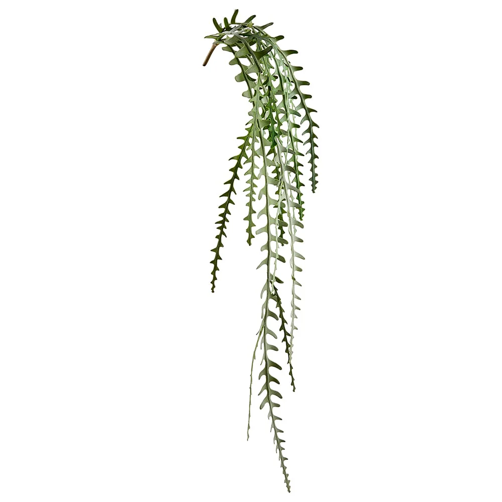 51" Hanging Artificial Staghorn Fern Plant -Green/Gray (Pack of 6)