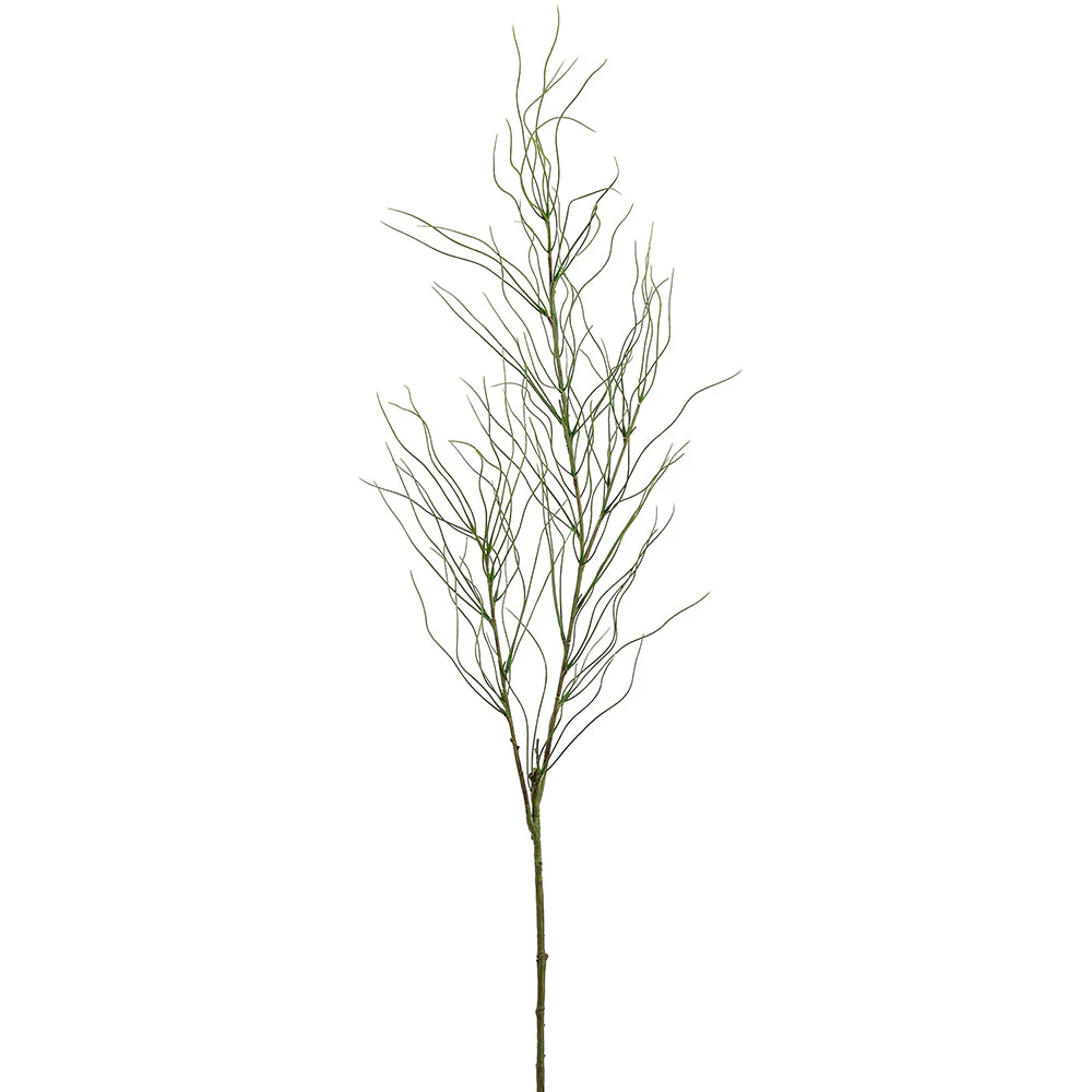 51" Willow Leaf Artificial Stem -Green (Pack of 12)