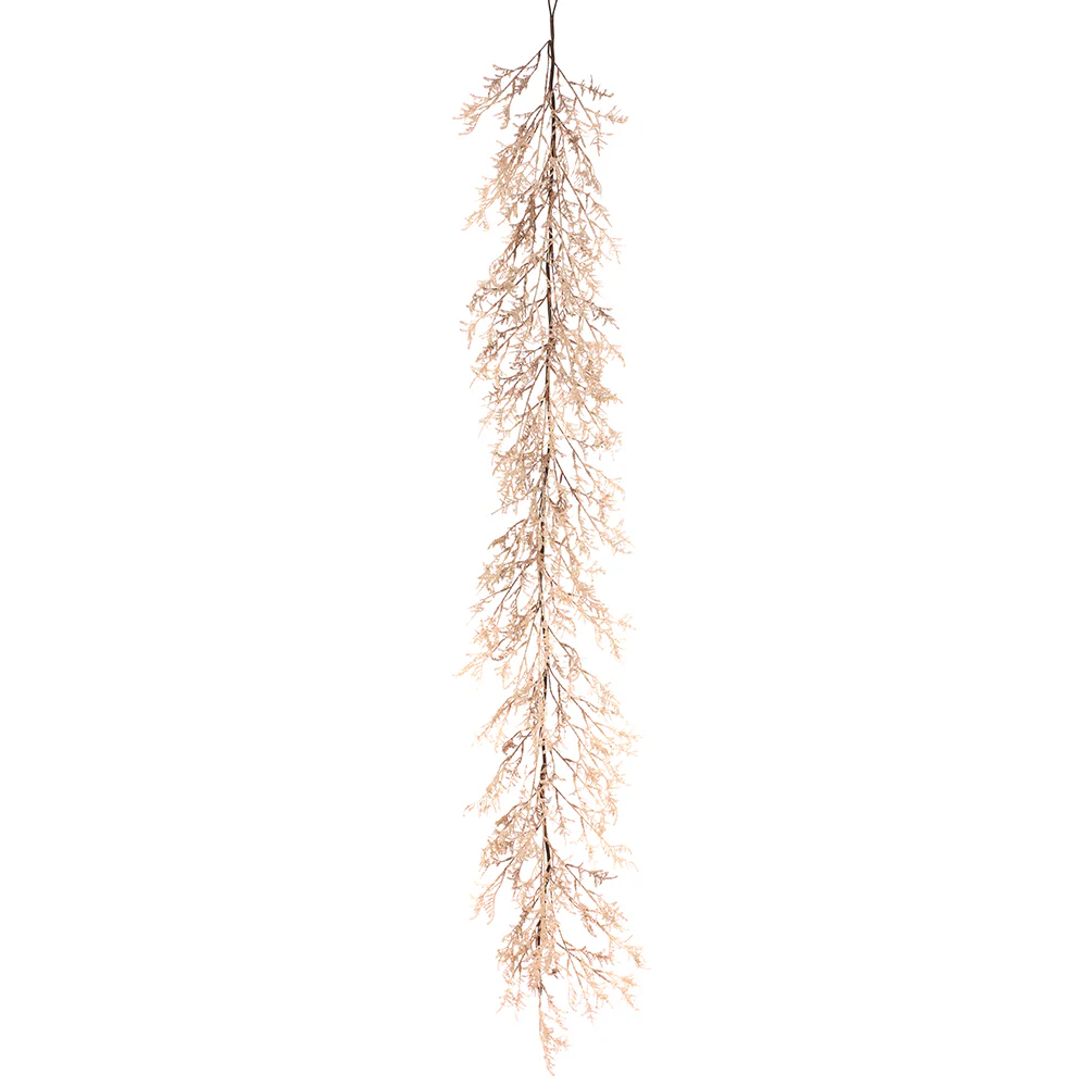 5'10" Artificial Caspia Garland -Beige/Tan (Pack of 4)