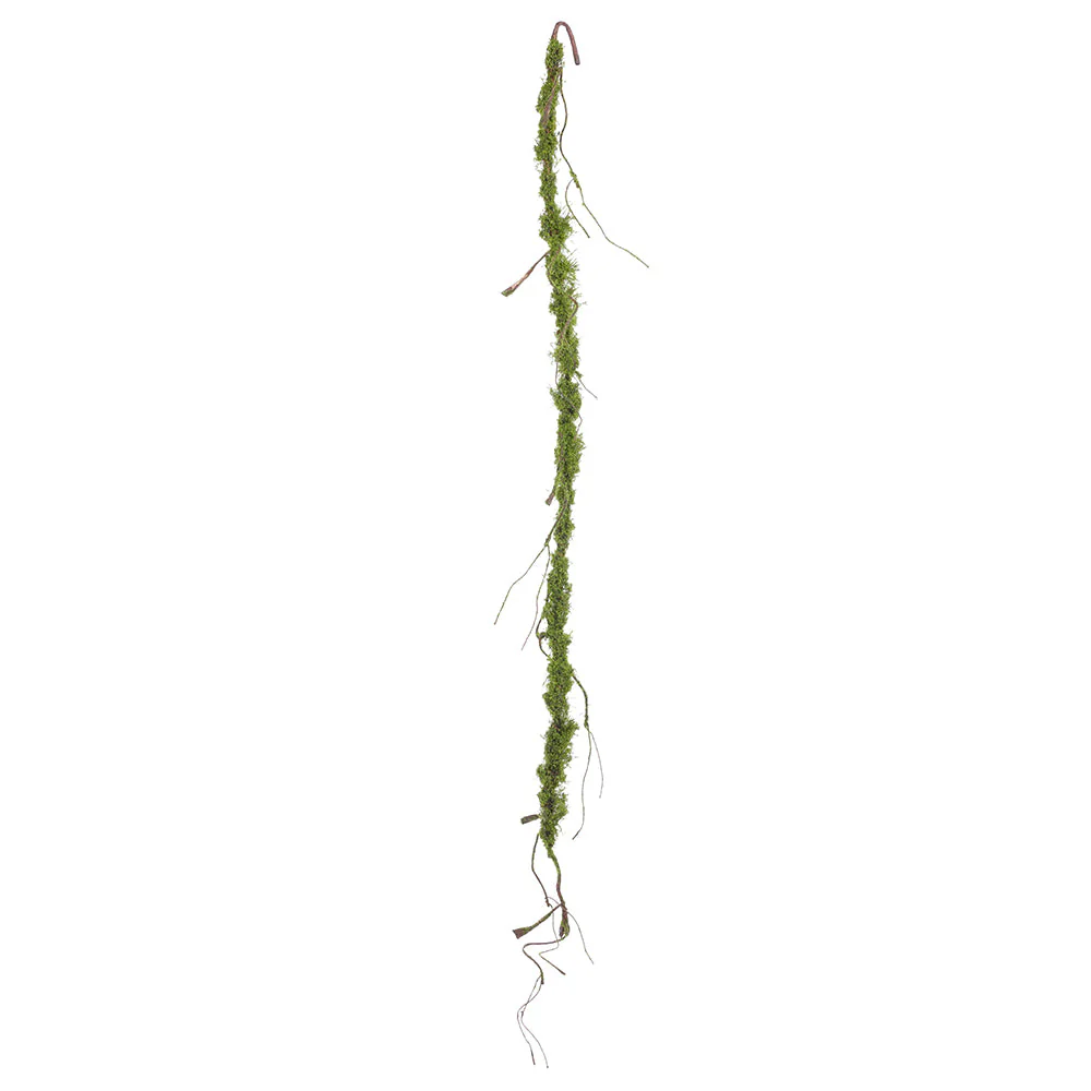 5'11" Moss Artificial Vine Garland -Green (Pack of 12)