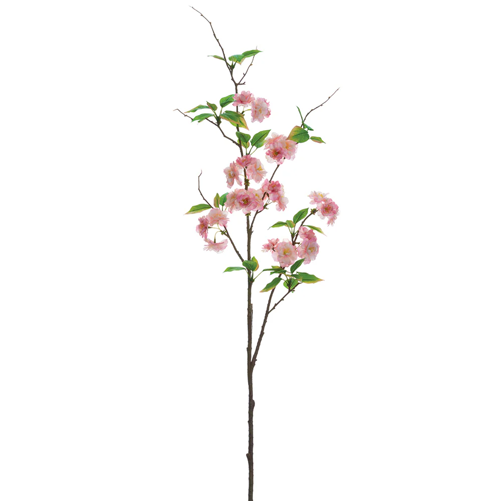 52" Cherry Blossom Silk Flower Stem -Pink (Pack of 12)