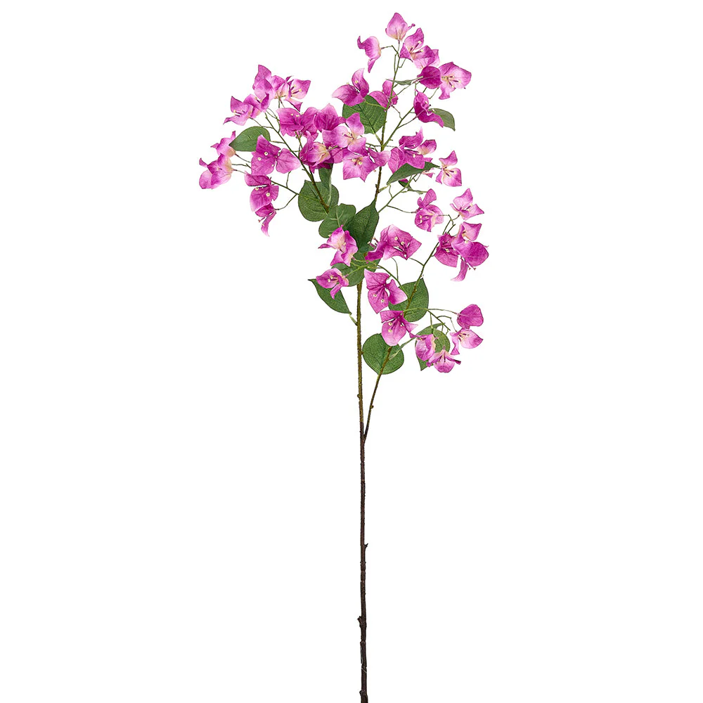 53" Bougainvillea Faux Flower Stem -Orchid (Pack of 6)