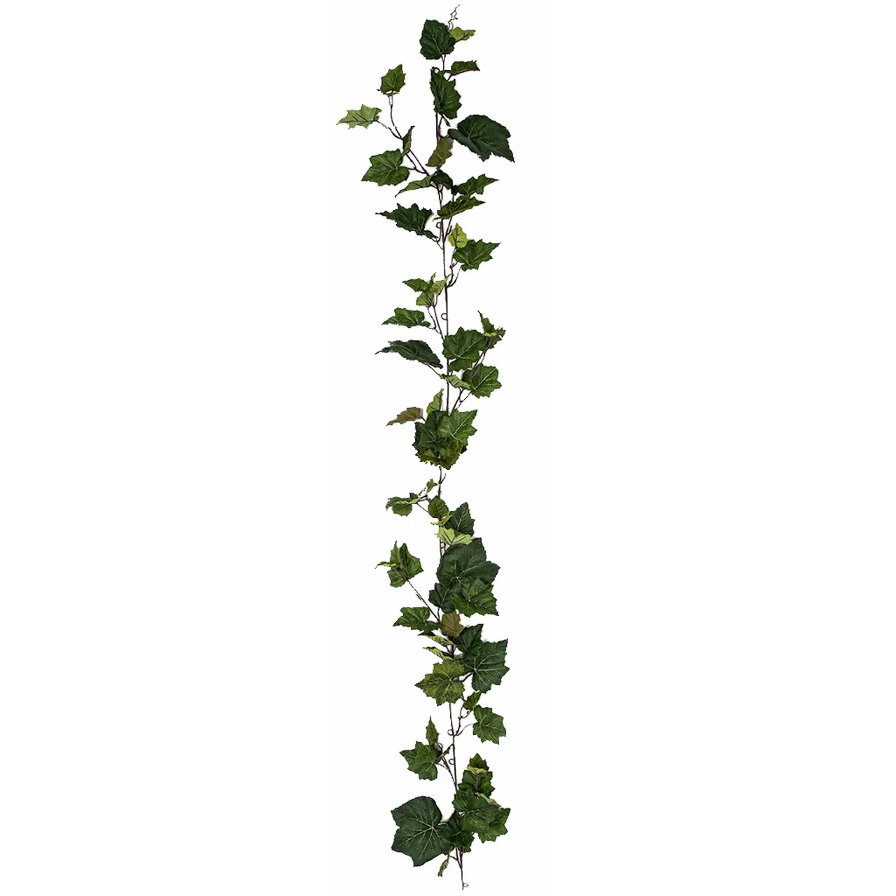 5'5" IFR Grape Leaf Artificial Garland -Green (Pack of 6)