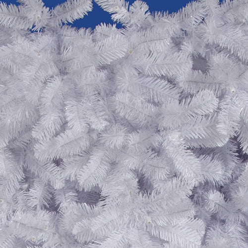 5'6"Hx38"W Upside-Down American Pine Artificial Christmas Tree, Unlit -White - Image 2