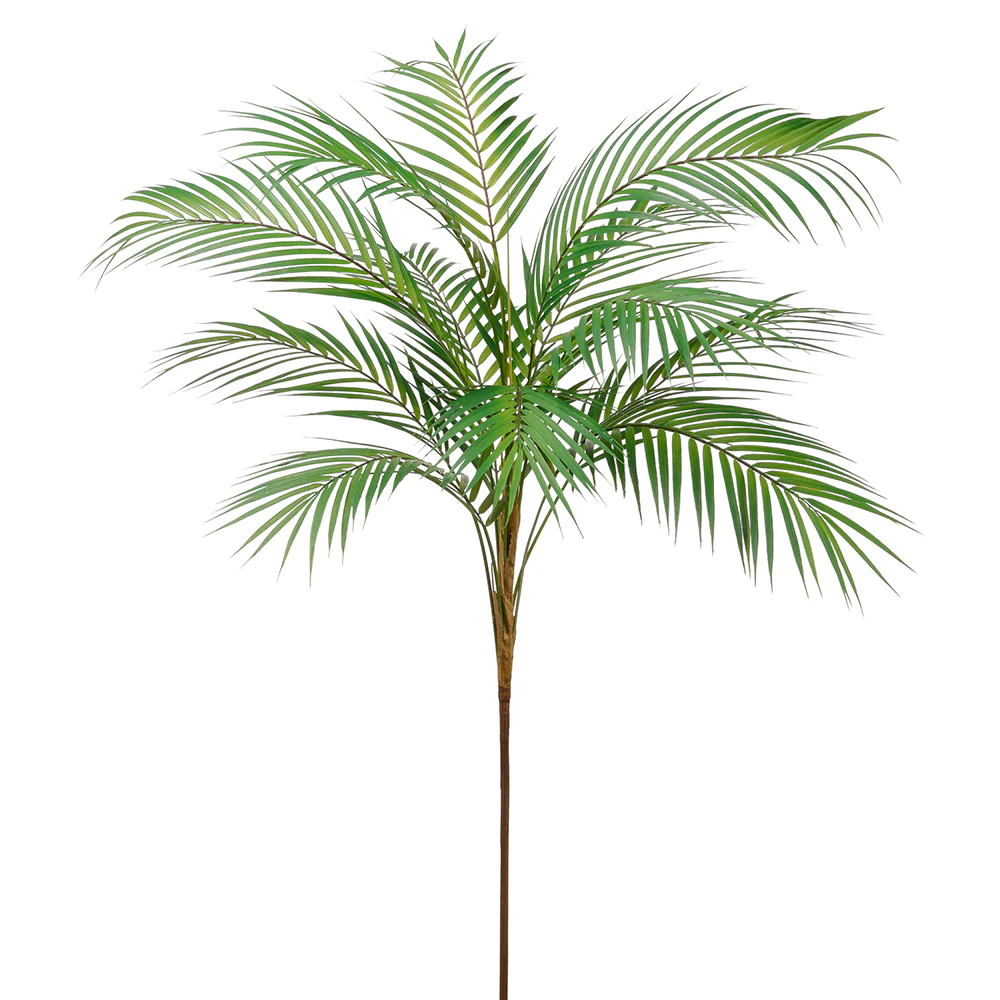 58" Silk Areca Palm Leaf Plant -Green (Pack of 6)