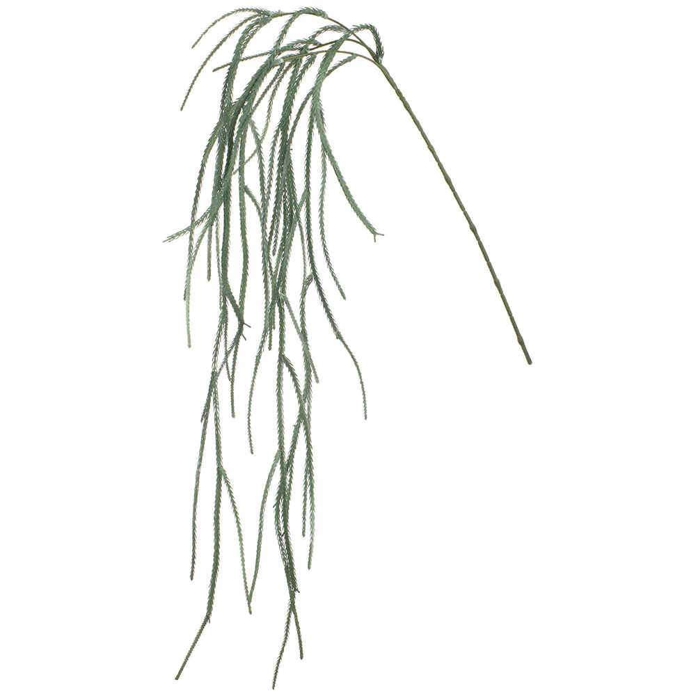 59" Outdoor UV-Resistant Artificial Hanging Clubmoss Stem -Green/Gray (Pack of 12)