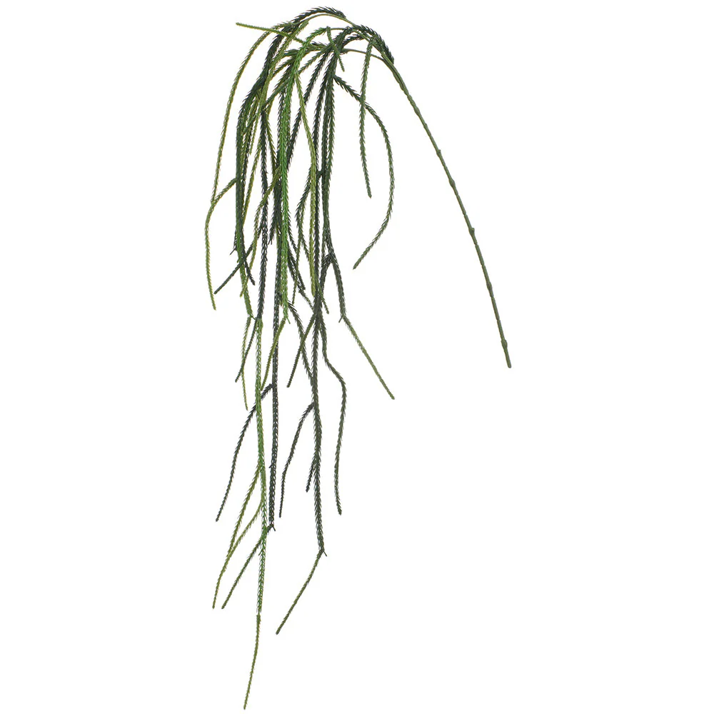 59" Outdoor UV-Resistant Artificial Hanging Clubmoss Stem -Green (Pack of 12)