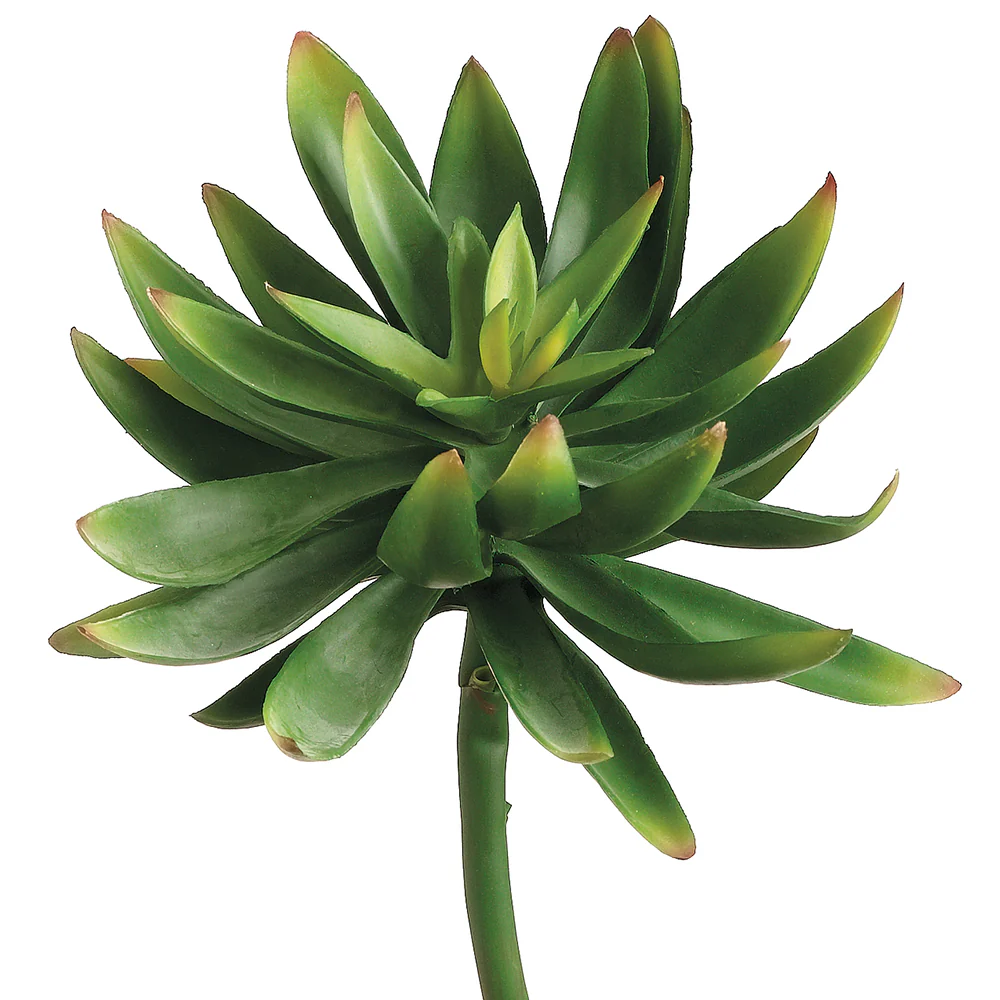 6.6" Artificial Agave Stem Pick -Green (Pack of 12)