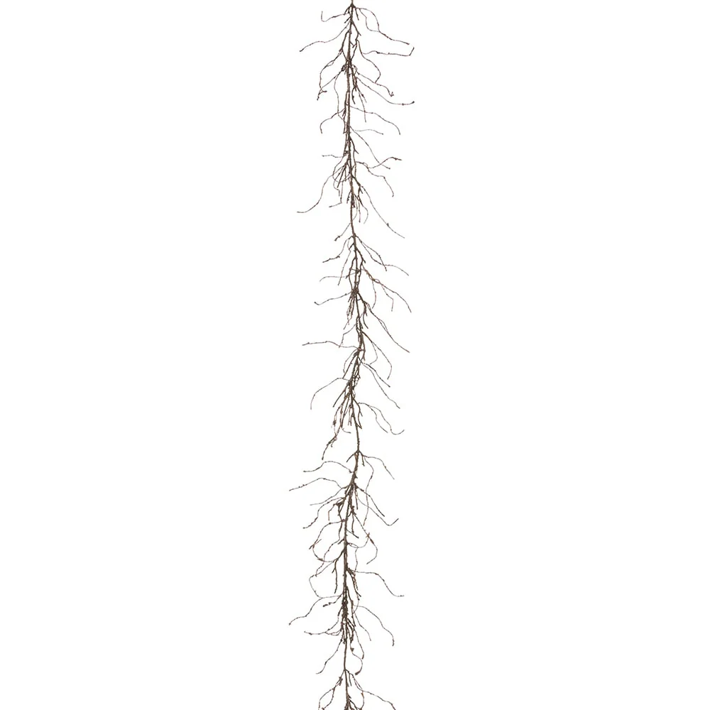 6' Artificial Twig Garland -Brown (Pack of 12)