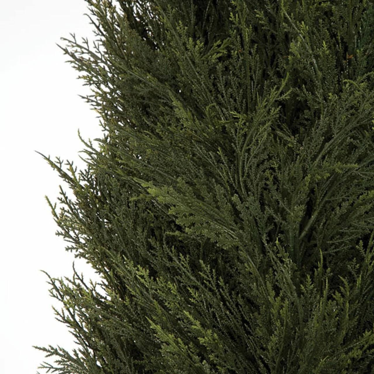 6' Outdoor UV-Resistant Artificial Cypress Cone-Shaped Topiary Tree -Green - Image 2