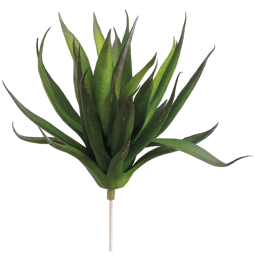 6" Soft-Touch Agave Artificial Plant -Green (Pack of 12)