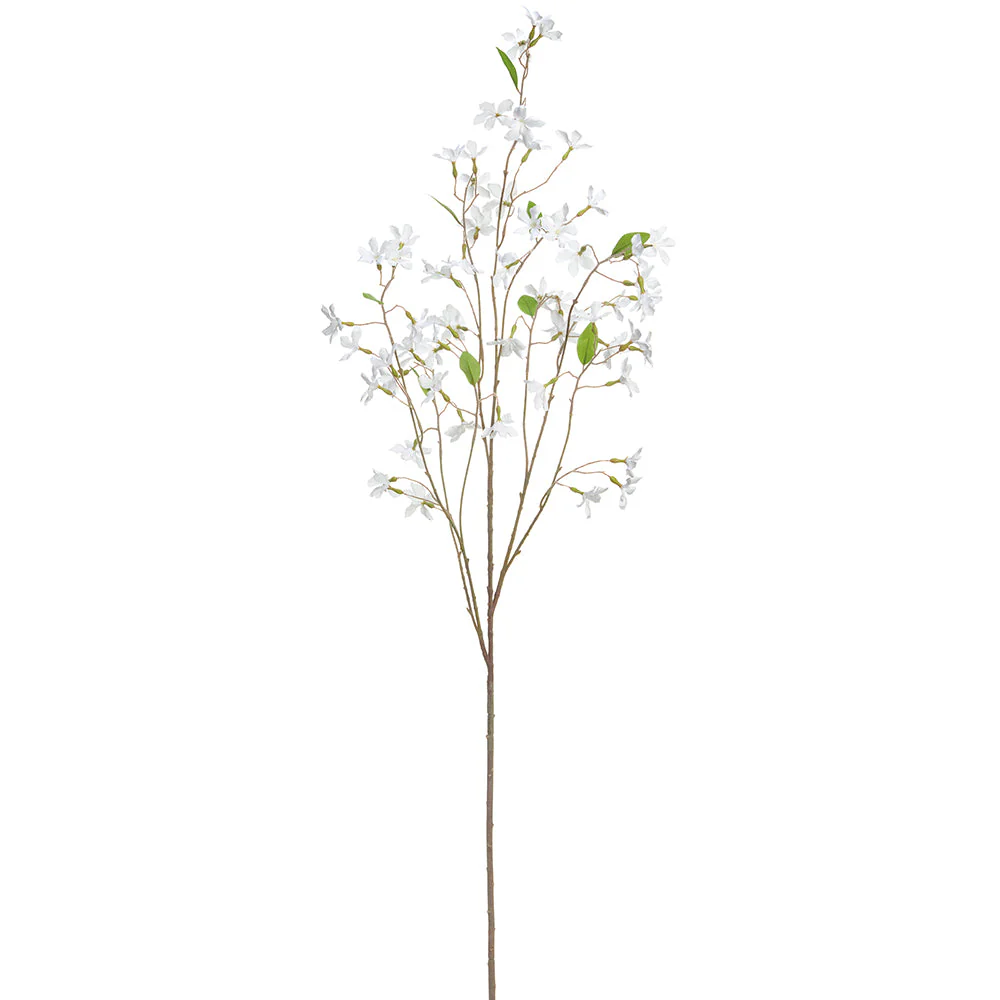 60.5" Stephanotis Silk Flower Stem -White (Pack of 6)