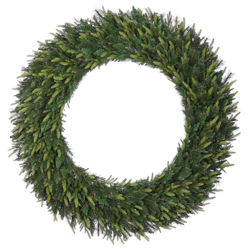 60" Artificial Colorado Mixed Pine Wreath -Green
