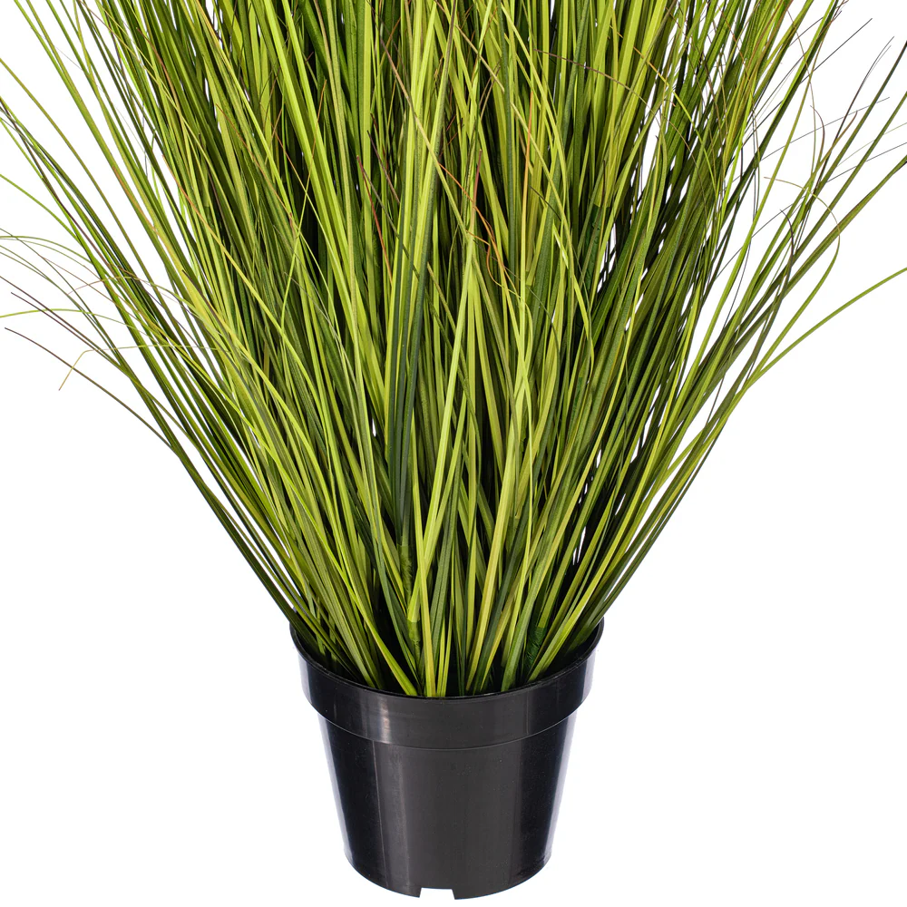 60" Switchgrasss Artificial Plant w/Pot -Green/Brown - Image 3