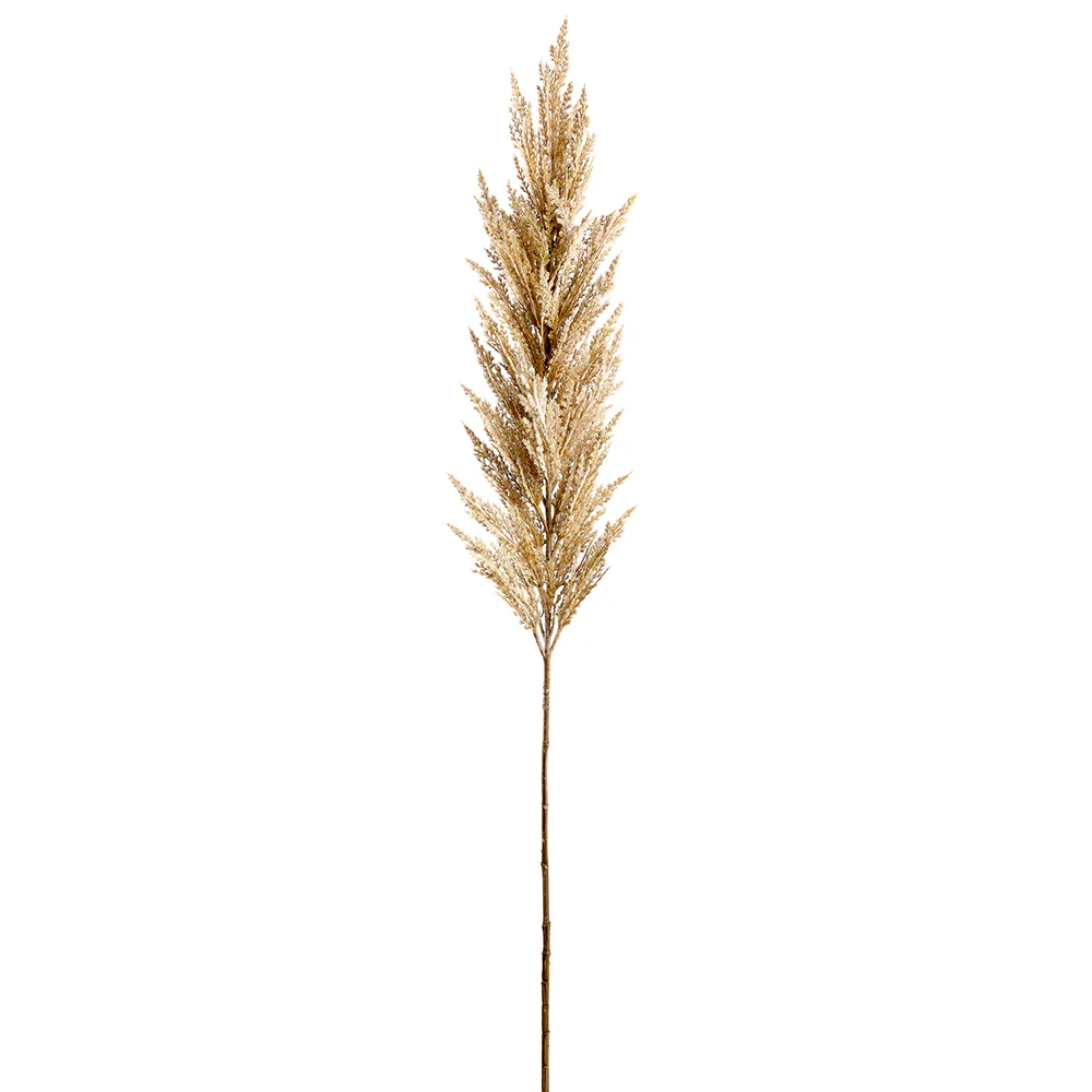 61" Artificial Pampas Grass Stem -Beige (Pack of 6)