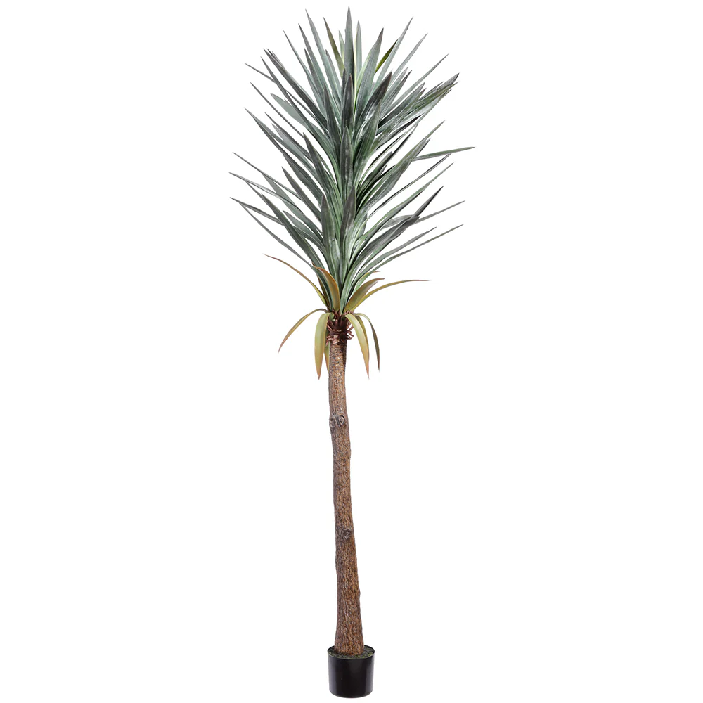 6'10" Yucca Artificial Tree w/Pot -Green/Gray