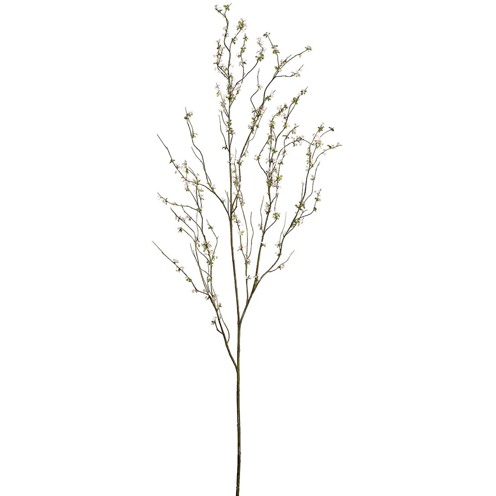 66" Snow Willow Silk Flower Stem -Pink (Pack of 6)