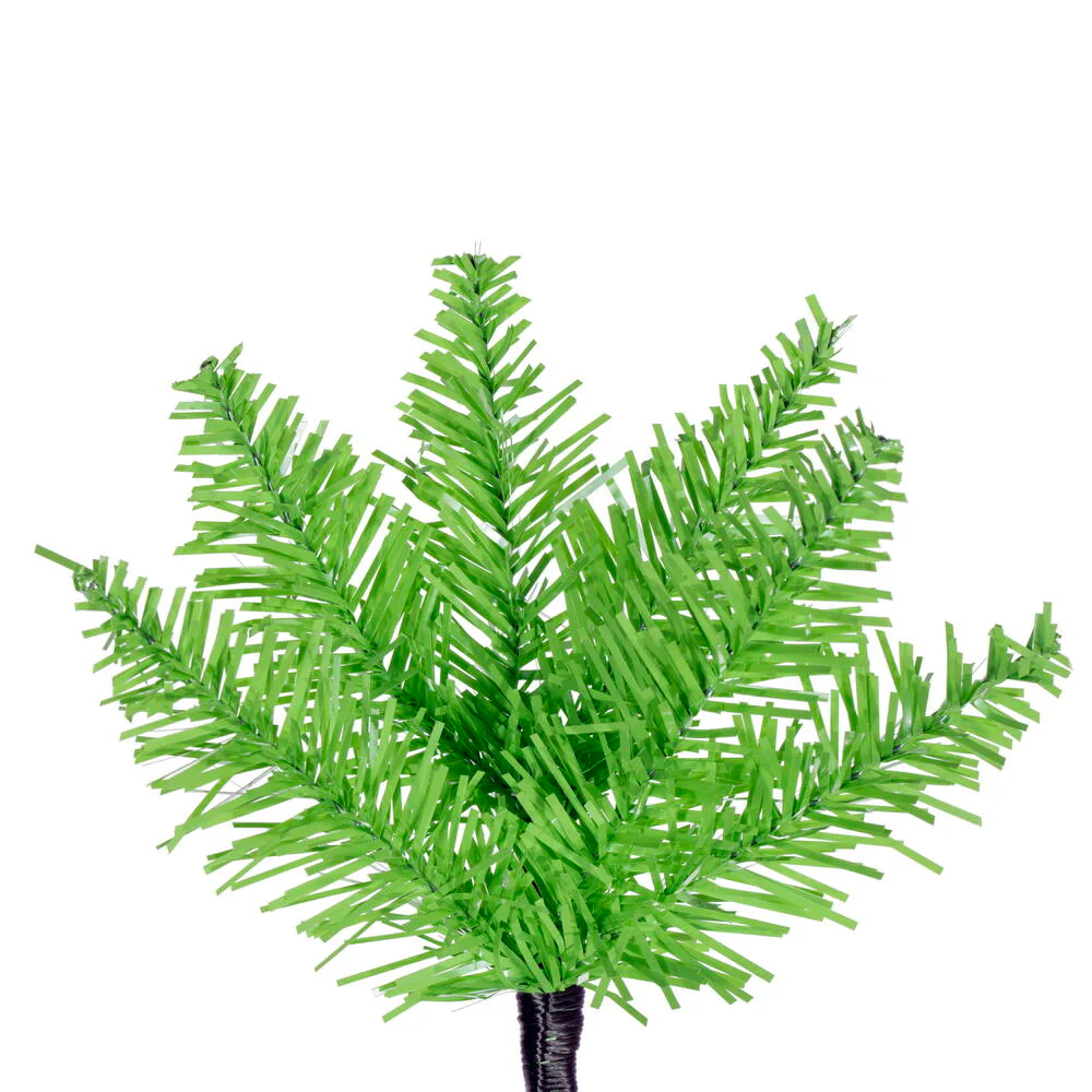 6'6"Hx28"W Pencil Artificial Christmas Tree, Unlit -Lime - Image 2