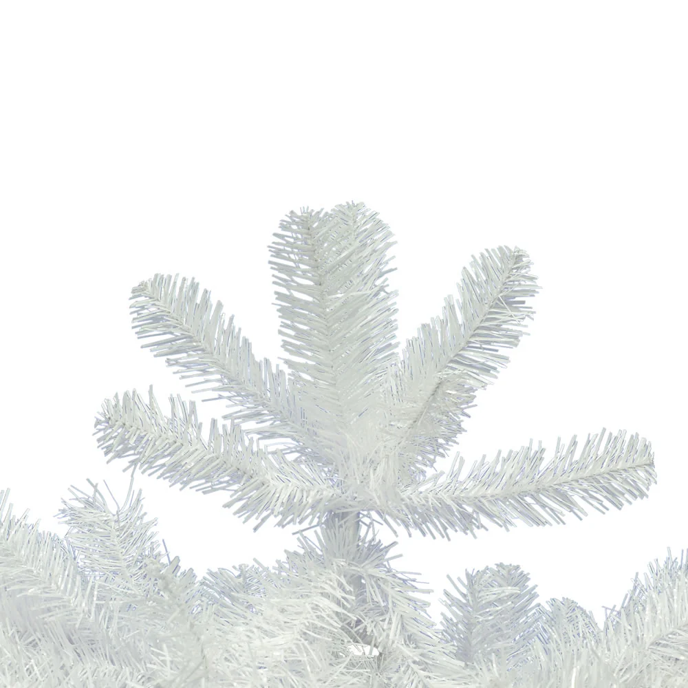 6'6"Hx32"W Pencil White Salem Pine Artificial Christmas Tree, Unlit -White - Image 2